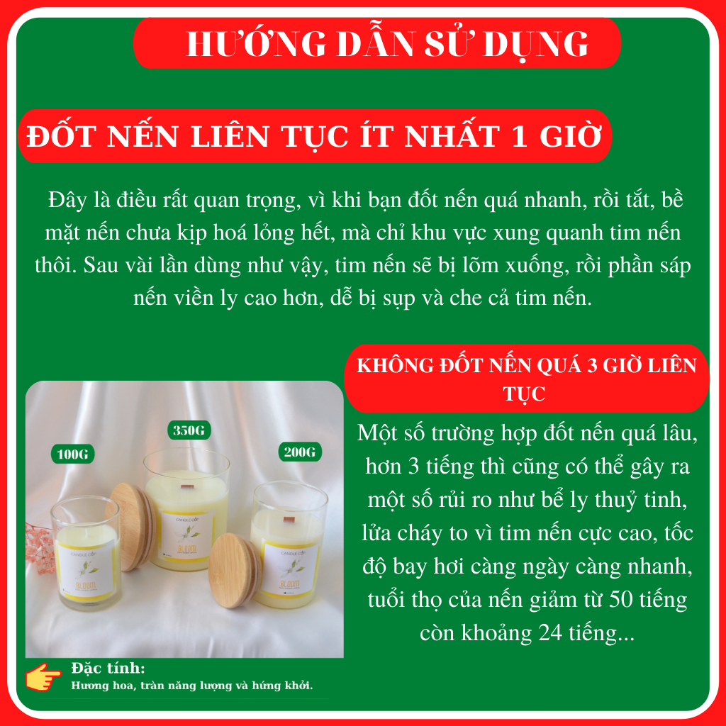 Nến thơm AGAYA CUP (Candle Cup) mùi BLOOM - Nến thơm tinh dầu thiên nhiên mùi hương của mùi xuân