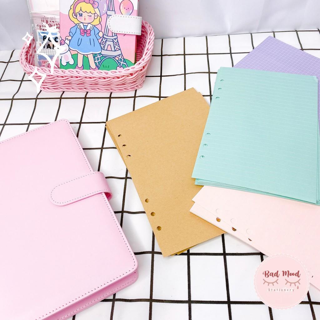 GIẤY REFILL PASTEL SỔ CÒNG A5 A6