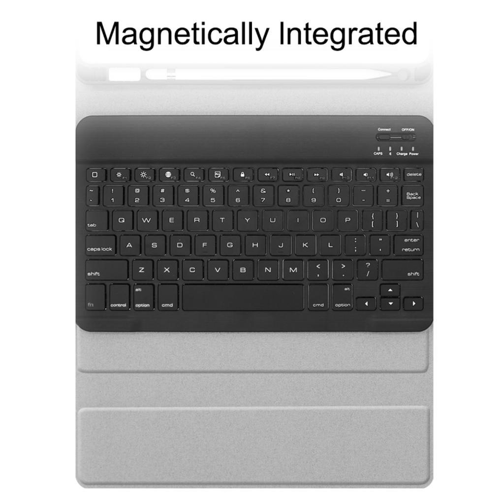 Bluetooth Keyboard Case For IPad Air 2 , Ultrathin Lightweight Keyboard Case With Detachable Wireless Keyboard