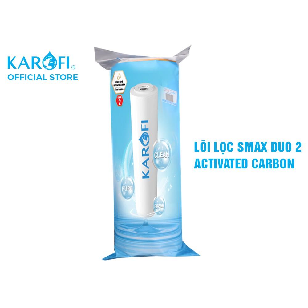 Lõi lọc nước số 2 Karofi Smax Duo Activated Carbon - Hàng chính hãng