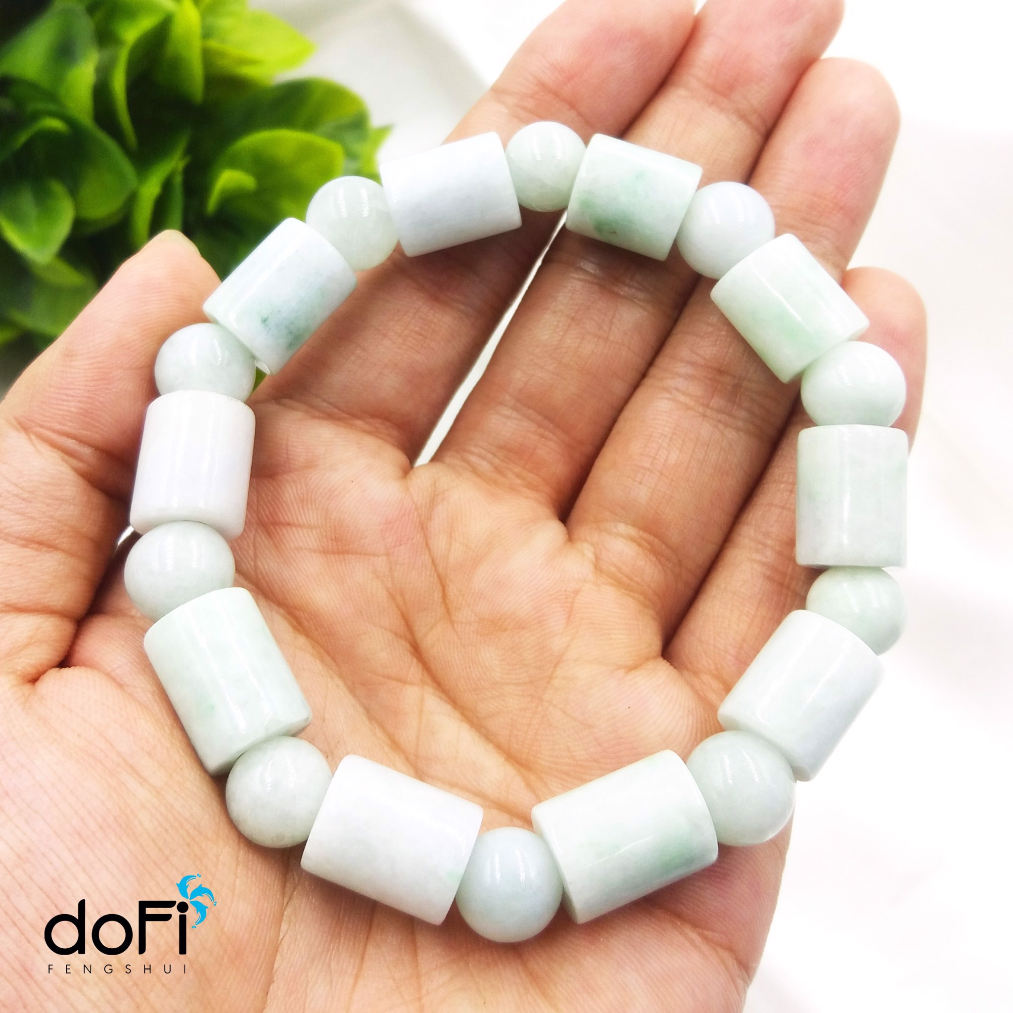VÒNG LU THỐNG NGỌC CẨM THẠCH PHỐI ĐÁ NGỌC CẨM THẠCH 10LI
