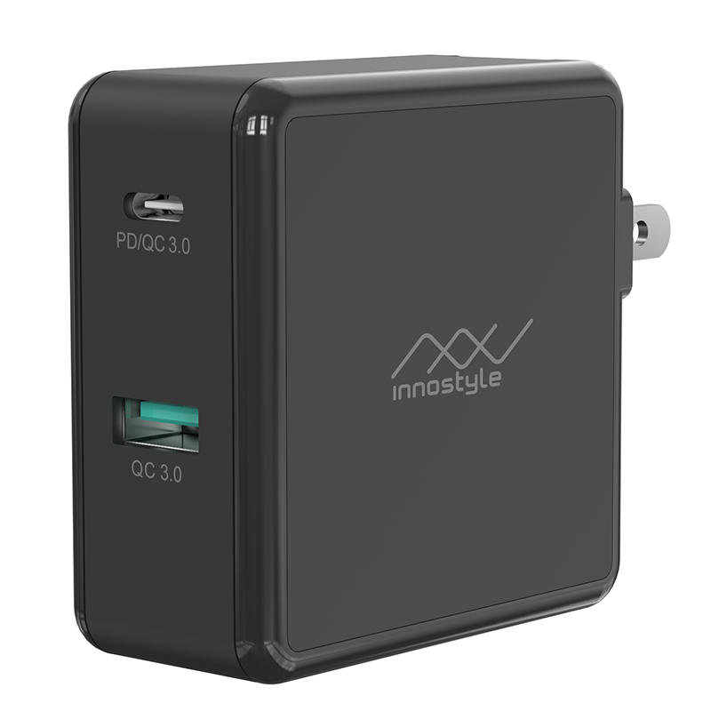 SẠC NHANH INNOSTYLE GOMAX 49.5W USB-C PD 20W/30W + USB-A QC3.0 - IC49 - HÀNG CHÍNH HÃNG