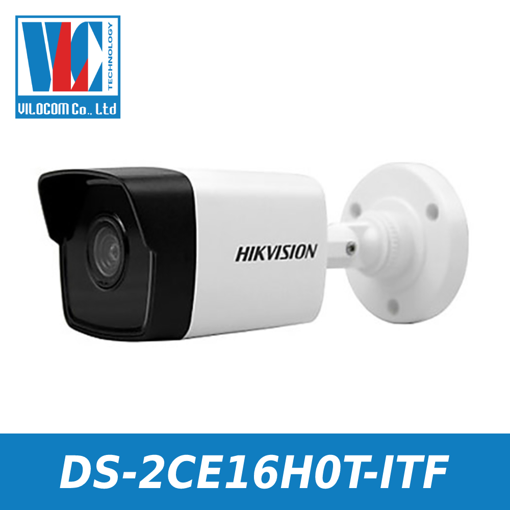 Camera 4 in 1 hồng ngoại 5.0 Megapixel HIKVISION DS-2CE16H0T-ITF - Hàng Chính Hãng