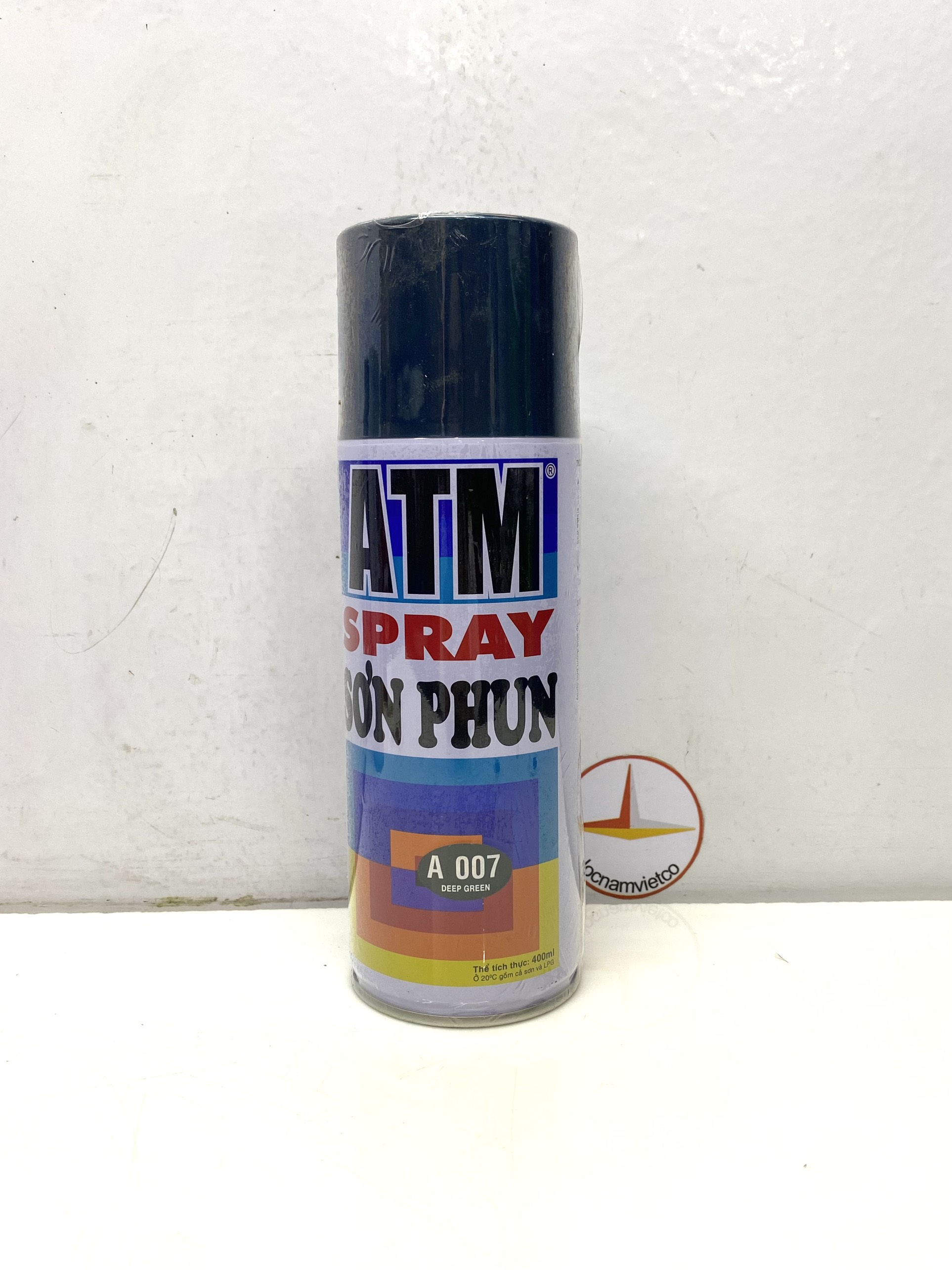 Sơn xịt xe máy ATM màu xanh Deep Green A007
