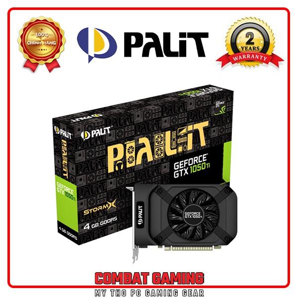 VGA PALIT GTX 1050Ti STORMX 4GB GDDR5- Hàng Chính Hãng