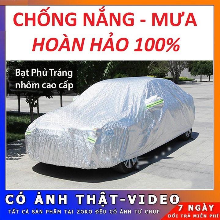 Bạt Phủ Ô Tô ️ ️ Bạt Che Ô Tô Tráng Nhôm 3 Lớp Cao Cấp | Chống Nắng Mưa  