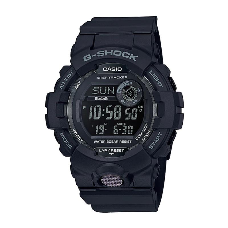 Đồng Hồ Nam Dây Nhựa Casio G-Shock GBD-800-1B Bluetooth - Đếm Bước Chân - Đo Lượng Kcalo Đã Đốt