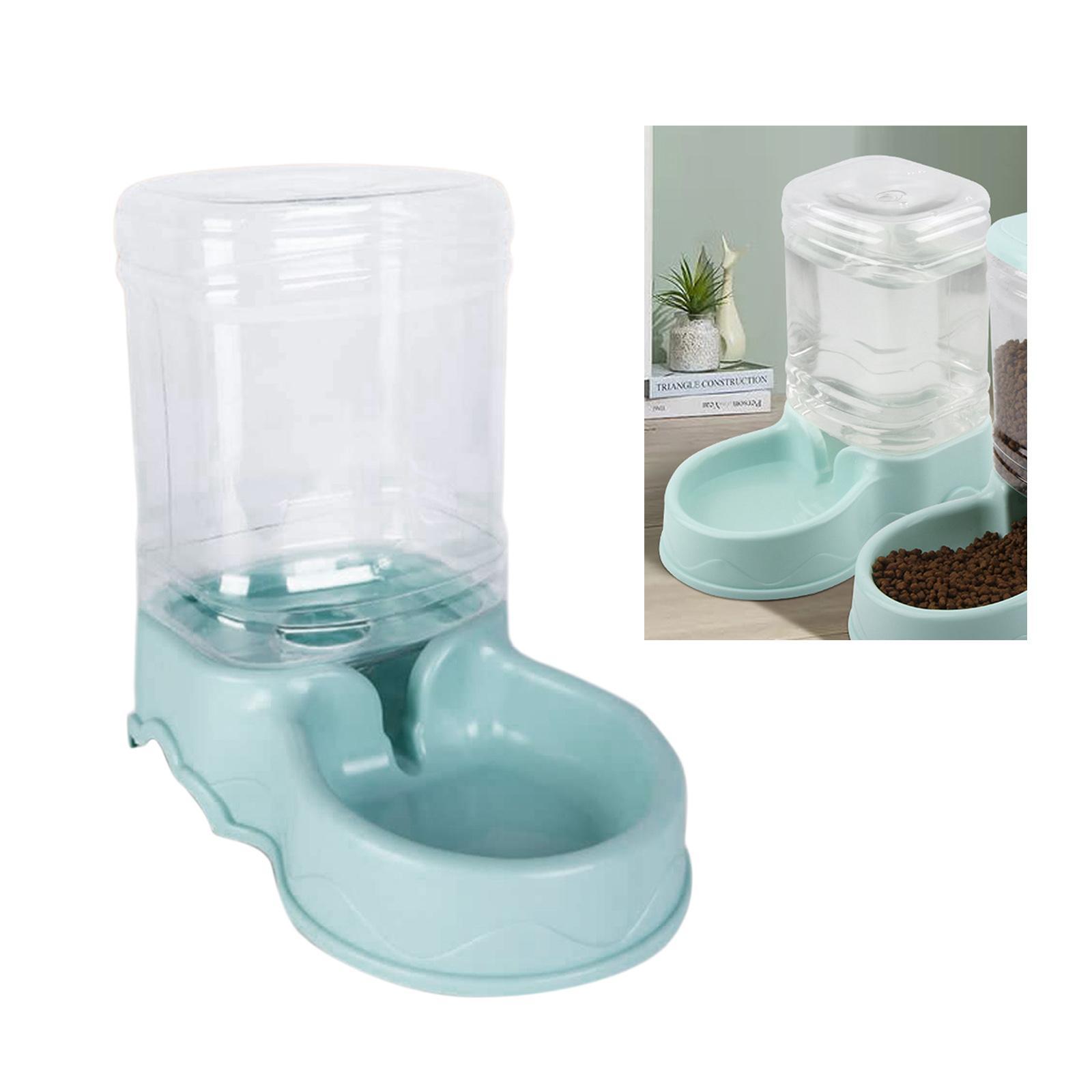 AUTOMATIC PET WATER DISPENSER Puppy Dish Food Feeder Bowl /