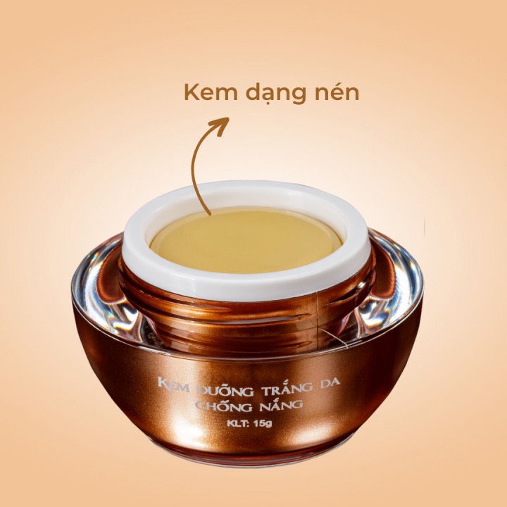 Kem Dưỡng Trắng Đều Màu Da JAMIZU Chống Nắng SPF 30 Tăng Độ Đàn Hồi Cho Da, Hũ 15g - JACN15