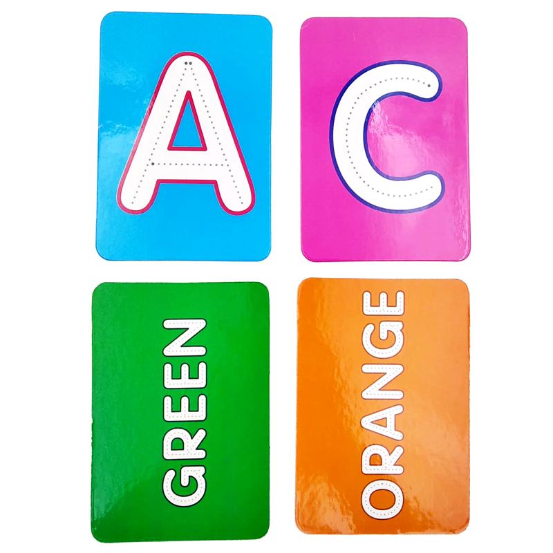 Let's Write Mini Flash Crads - ABC Upper Case &amp; Colours