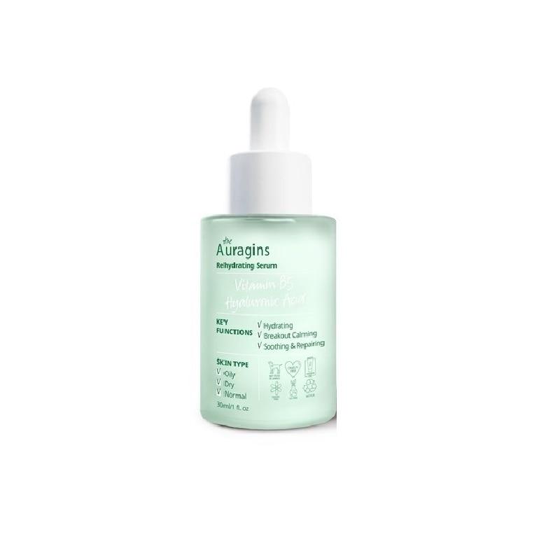Tinh Chất The Auragins Vitamin B5 Hyaluronic Acid Rehydrating Serum 30ml