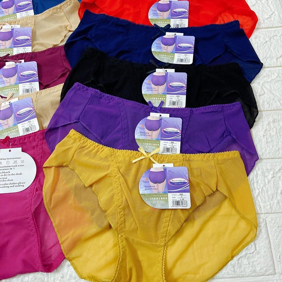 Sét 10 quần lót Satin ren MQ 886