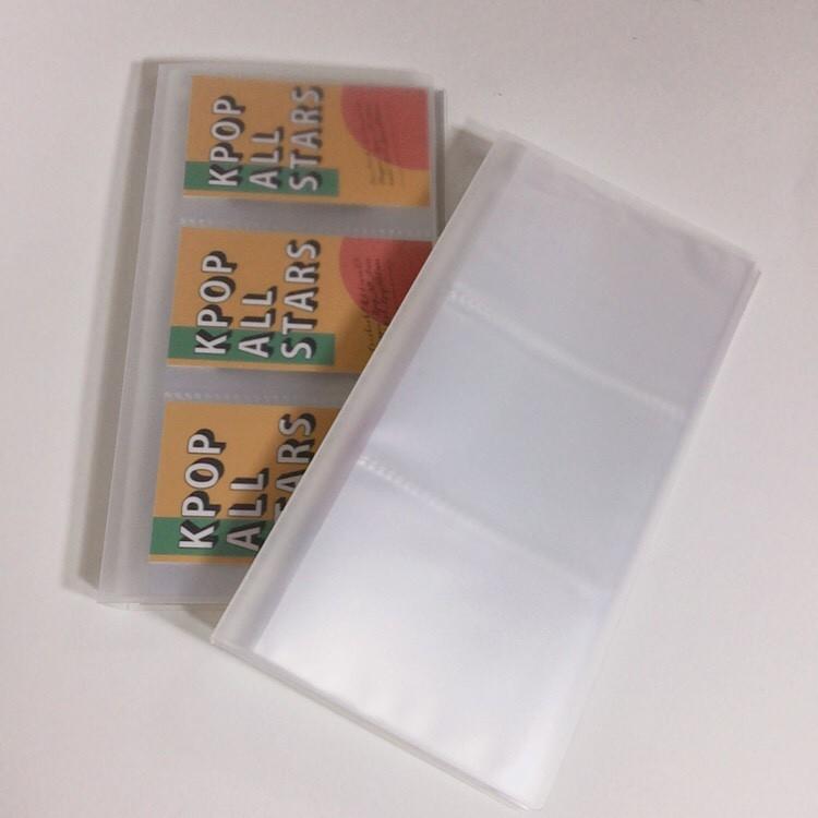 Sổ đựng 84 card Chuẩn size 6 x 9cm, bìa trong suốt