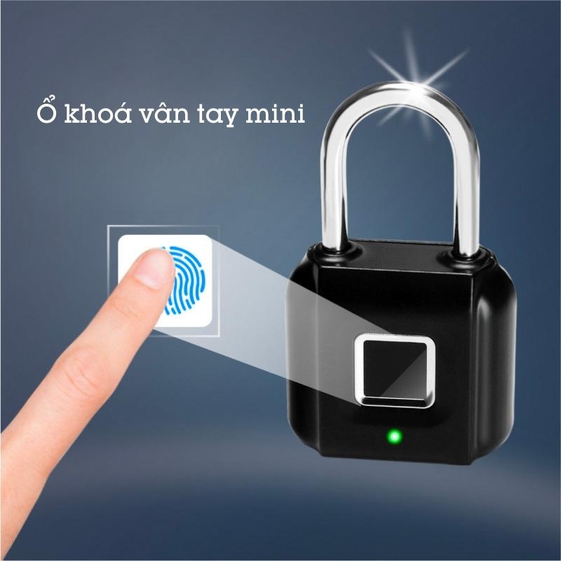 Ổ Khóa Vân Tay Vali Tủ Quần Áo Exsmith M10 Mini