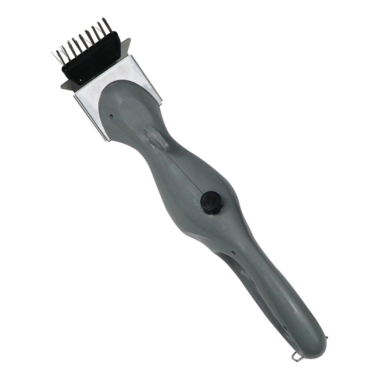 Grill Brush and Grill Cleaning Brush Heavy Duty Grill Accessories Comfortable Grip Scratch Brushes with Grilling Grate Cleaner