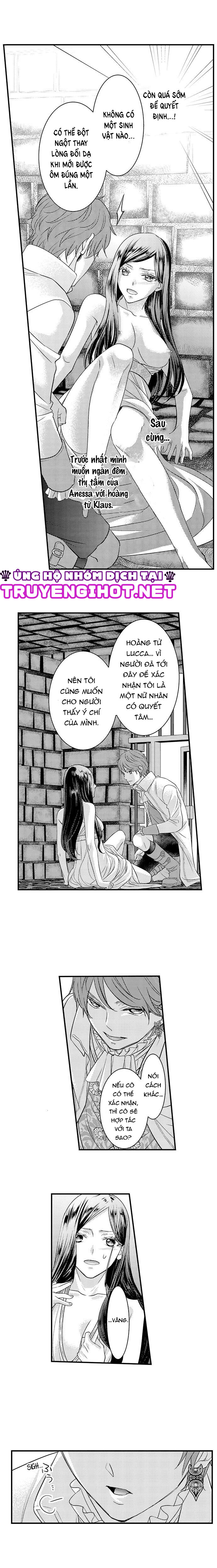 chuyển sinh vào thế giới khác ~ nếu muốn trở thành nữ hoàng hãy tìm cách để được hoàng đế sủng ái vào ban đêm chapter 9.1 5