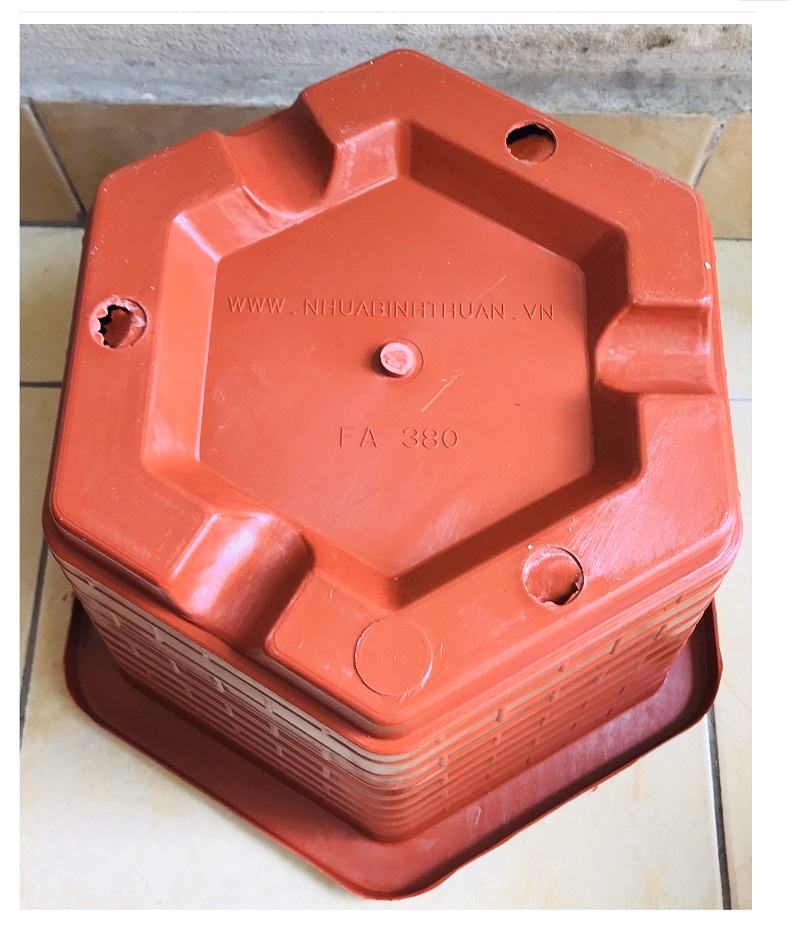 5 Chậu Nhựa Trồng Cây Cảnh, Hoa FA-380 Bình Thuận Plastics