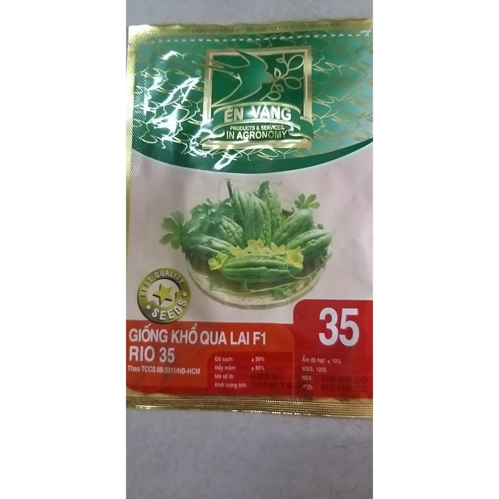 Hạt giống khổ qua lai F1 Rio 35 Én Vàng