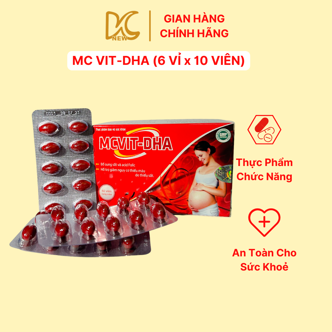 [NEW DMC] MC VIT-DHA - THỰC PHẨM BẢO VỆ SỨC KHOẺ