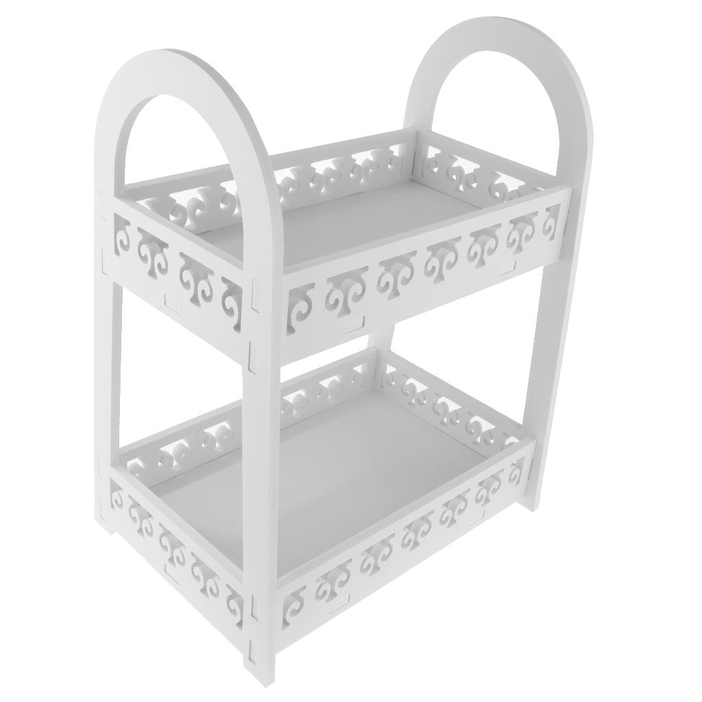 Shelf Storage Organiser -Home Bathroom, Bedroom, Kitchen,Office Display Rack