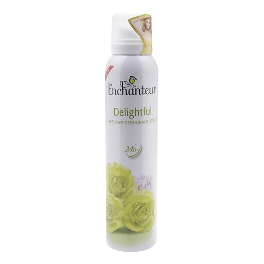 Xịt khử mùi toàn thân Enchanteur Delightful (150ml)