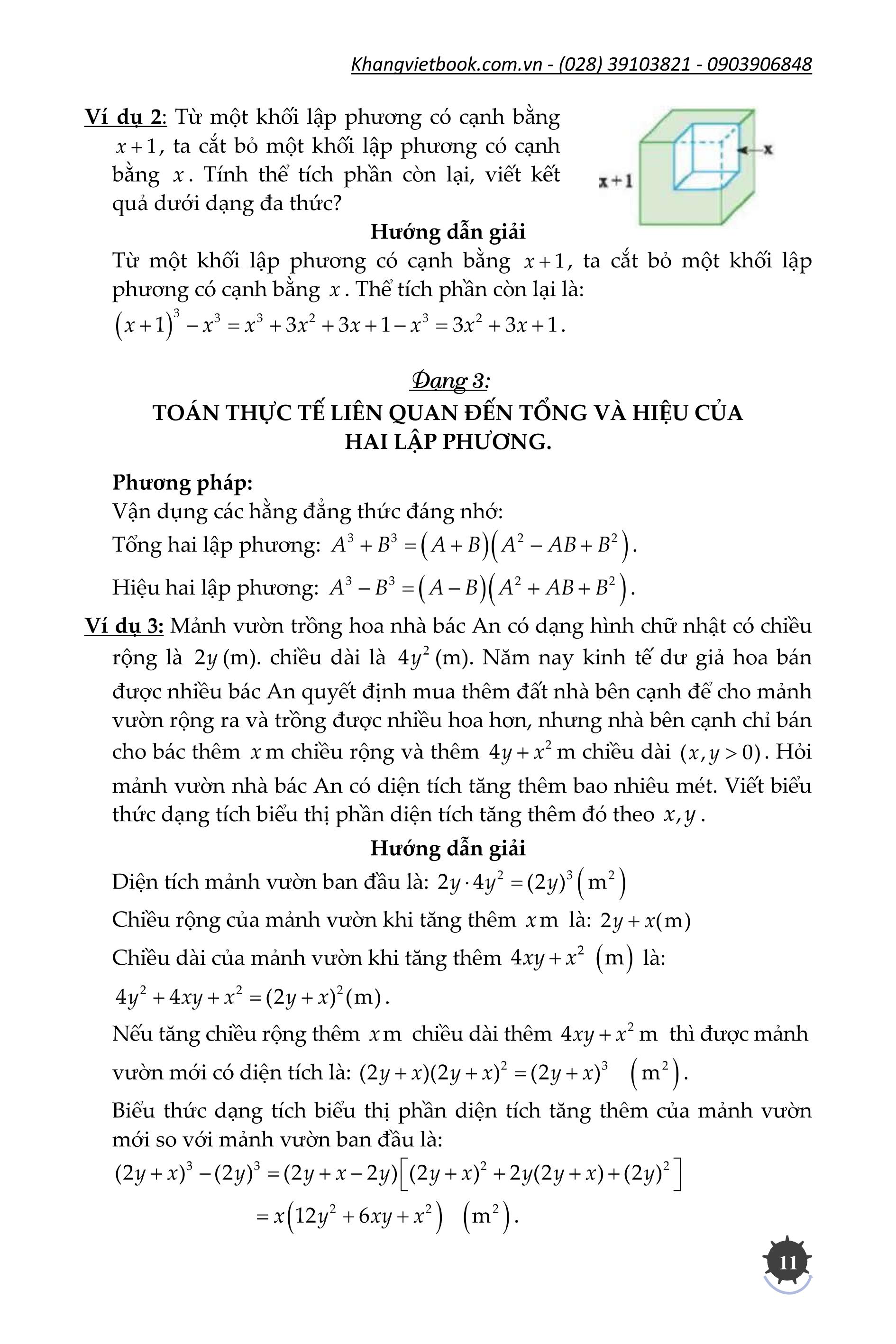 PHƯƠNG PHÁP GIẢI CÁC DẠNG TOÁN THỰC TẾ 8 (Theo chương trình mới)