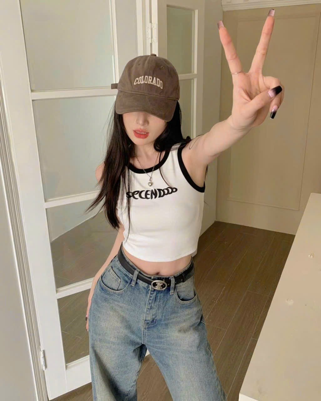 Áo Croptop Ba Lỗ SECENDDD Nữ Ôm Body Trơn Chất Thun bozip Dày Tốt, Áo thun 3 lỗ nữ Basic Ulzzang