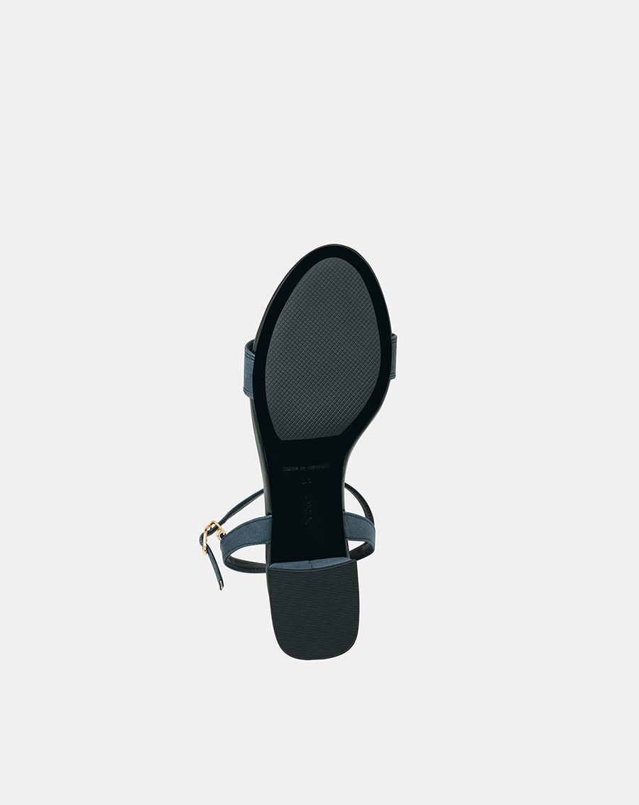 Giày Sandal Nữ 5cm Thời Trang JUNO Sandal Gót Vuông Quai Ngang Bản Lớn Quai Cổ Chân SD05106