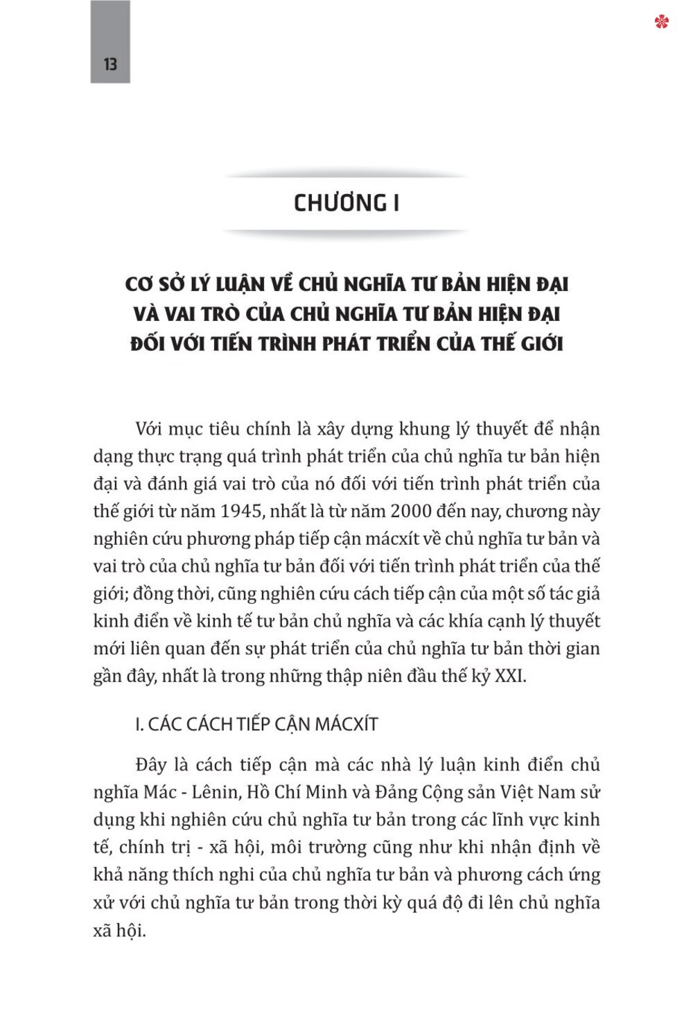 Chủ nghĩa tư bản hiện đại vai trò, tác động đến tiến trình phát triển và định hướng chính sách của Việt Nam - bản in 2025