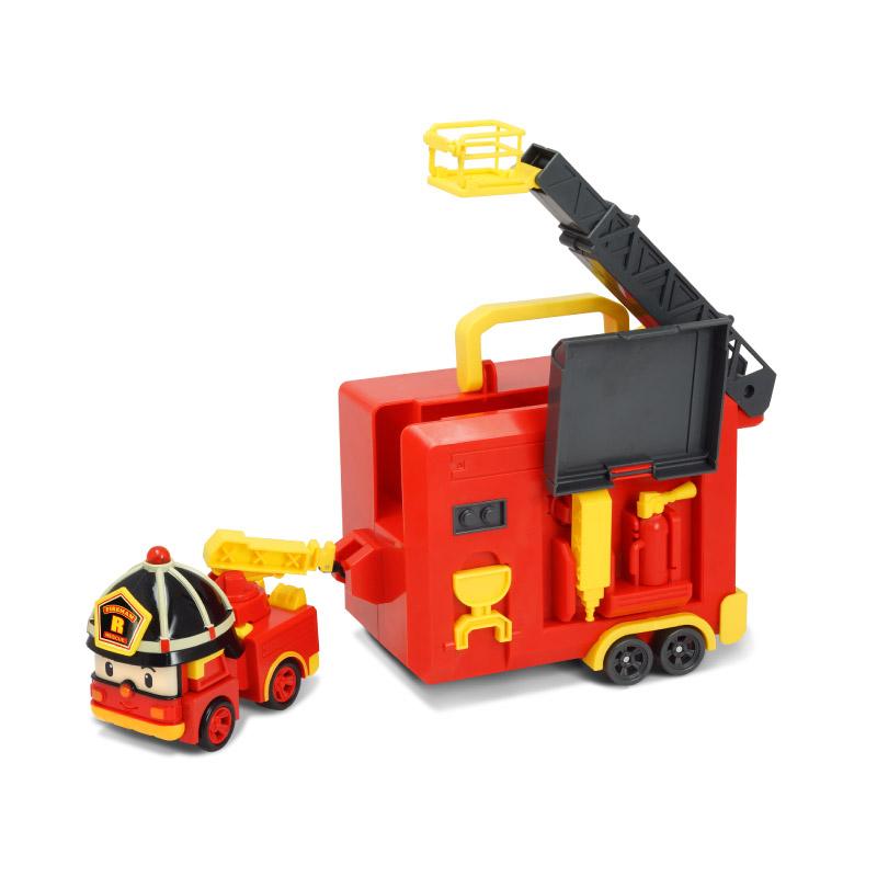 Đồ Chơi ROBOCAR POLI Hộp Dụng Cụ Và Robot Biến Hình Xe Cứu Hỏa Roy 83073