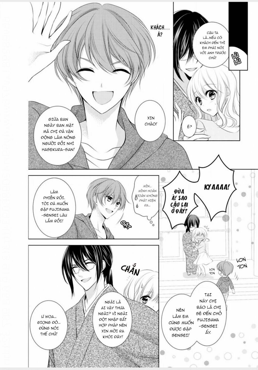 tiểu thuyết gia gợi cảm thì thầm bên tai cô gái nhỏ chapter 6 8