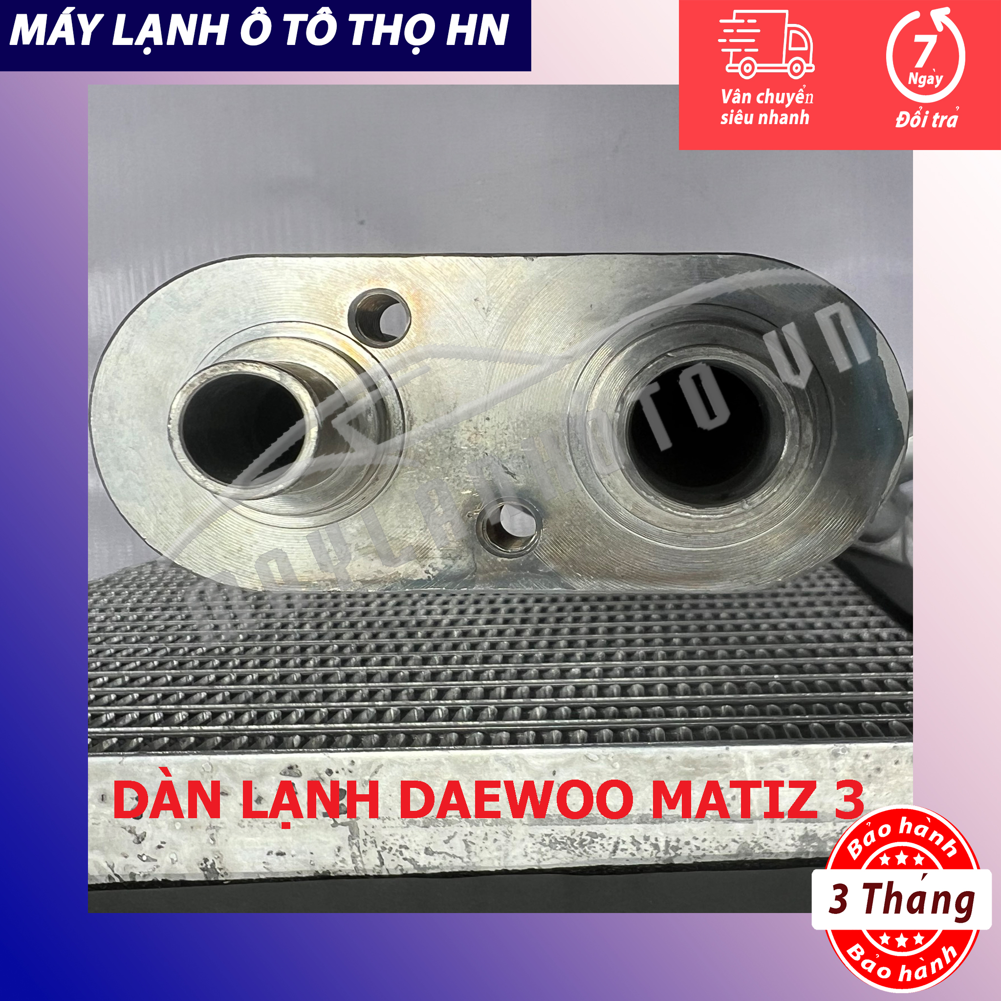 Dàn lạnh DW Matiz 3 - Chevrolet Spark 2006 2007 2008 2009 2010 hàng xịn Hàn Quốc 06 07 08 09 10