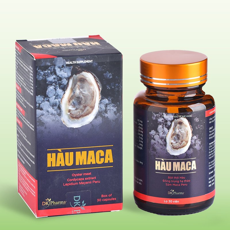 Viên bổ thận tráng dương DK Pharma Hàu Maca 30 viên