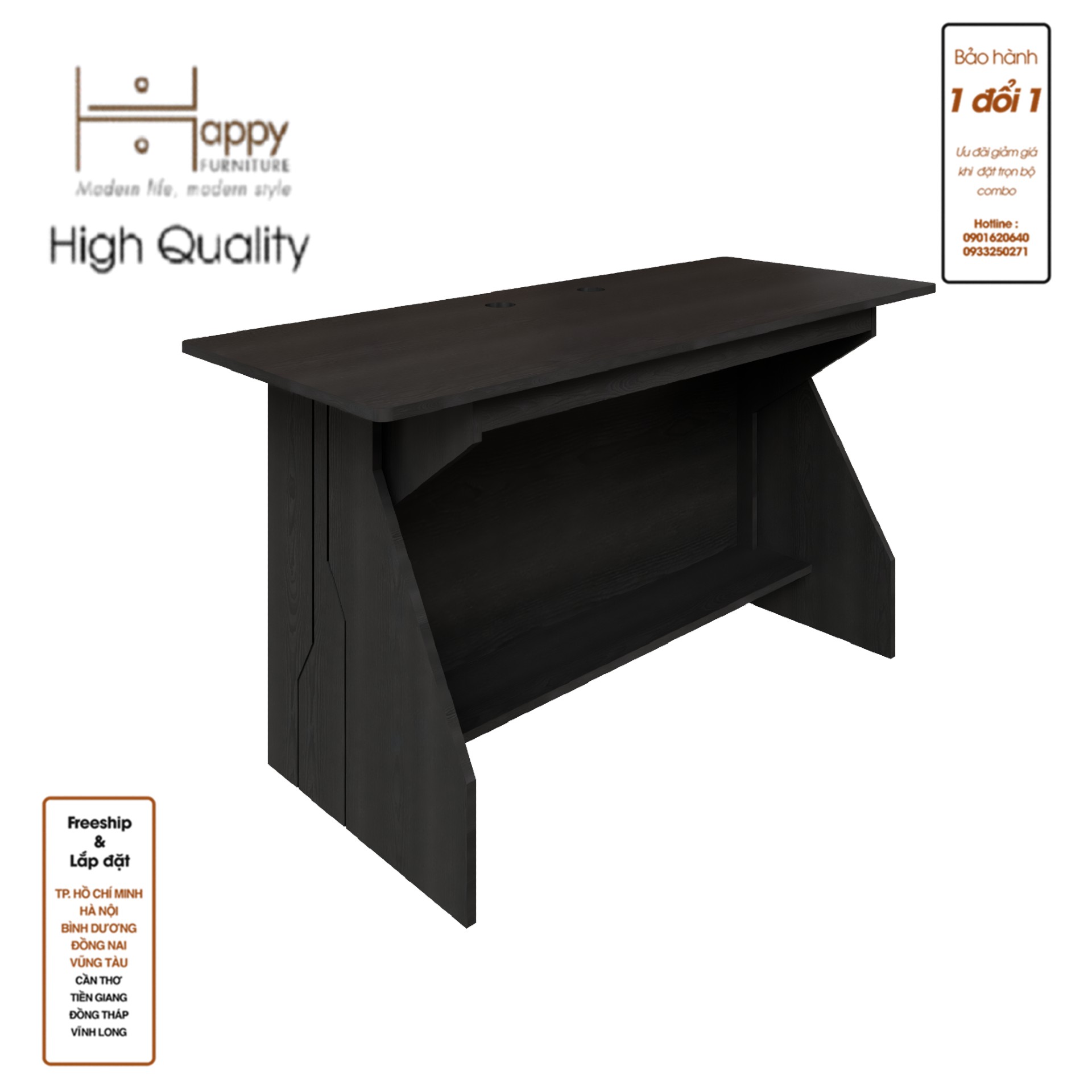 [Happy Home Furniture] HELI, Bàn nâng hạ size 1m2, 1m4 tự động tăng giảm chiều cao, BAN_E_005, BAN_E_006