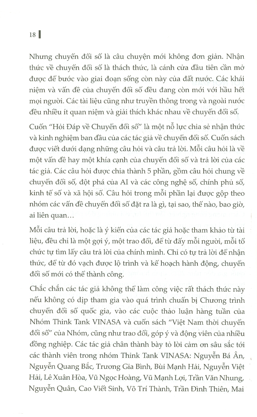 Hỏi Đáp Về Chuyển Đổi Số (Bộ sách căn bản về Chuyển đổi số)