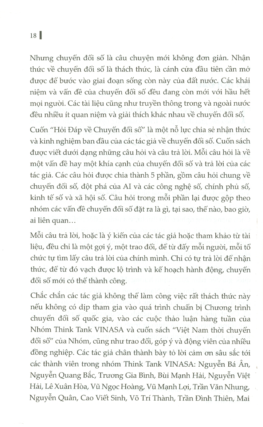 Hỏi Đáp Về Chuyển Đổi Số (Bộ sách căn bản về Chuyển đổi số)