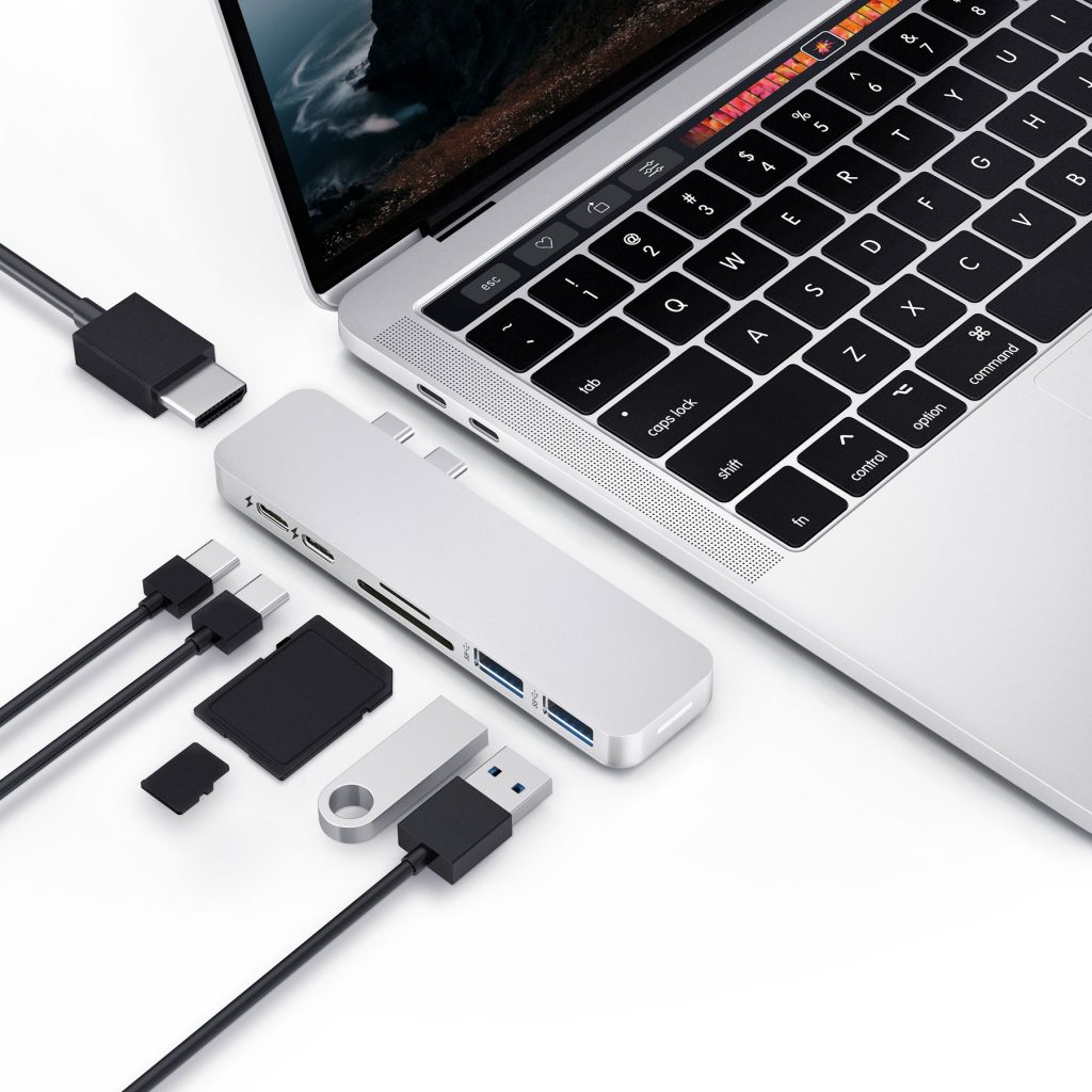 Cổng Chuyển HyperDrive DUAL USB-C Hub Cho MacBook - Hàng Chính Hãng