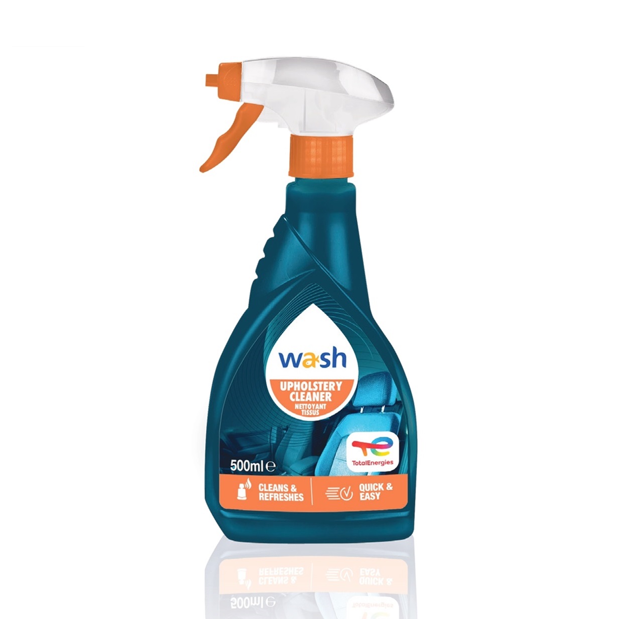 Dung dịch vệ sinh ghế, thảm, vải xe ô tô Total Energies TE-UC500 500ml - làm sạch thảm cao su, ghế nỉ, vải dệt