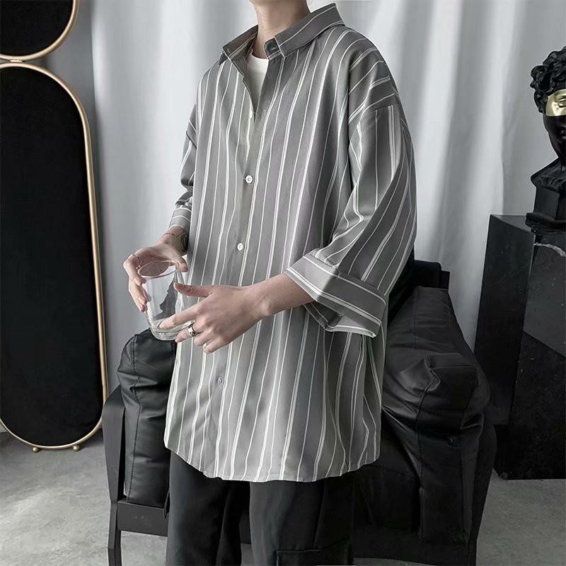 Áo Sơ Mi Tay Ngắn Thời Trang Cho Nam