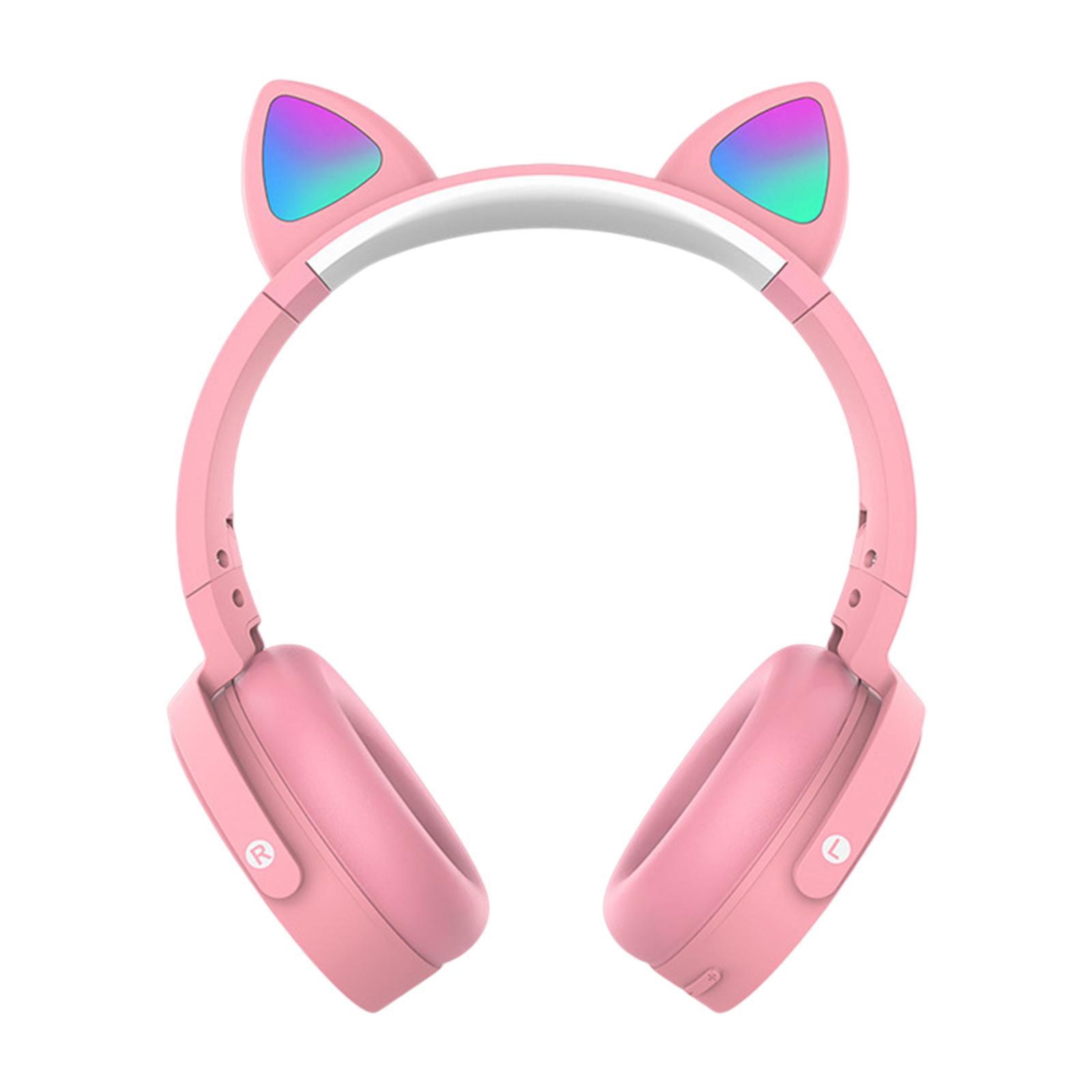 Cute Gaming Headset Comfortable Ear Pads over Ear Headphones for PC Computer
