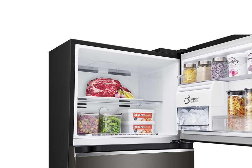 Tủ lạnh LG Inverter 374 lít GN-D372BLA - Hàng chính hãng - Giao tại Hà Nội và 1 số tỉnh toàn quốc