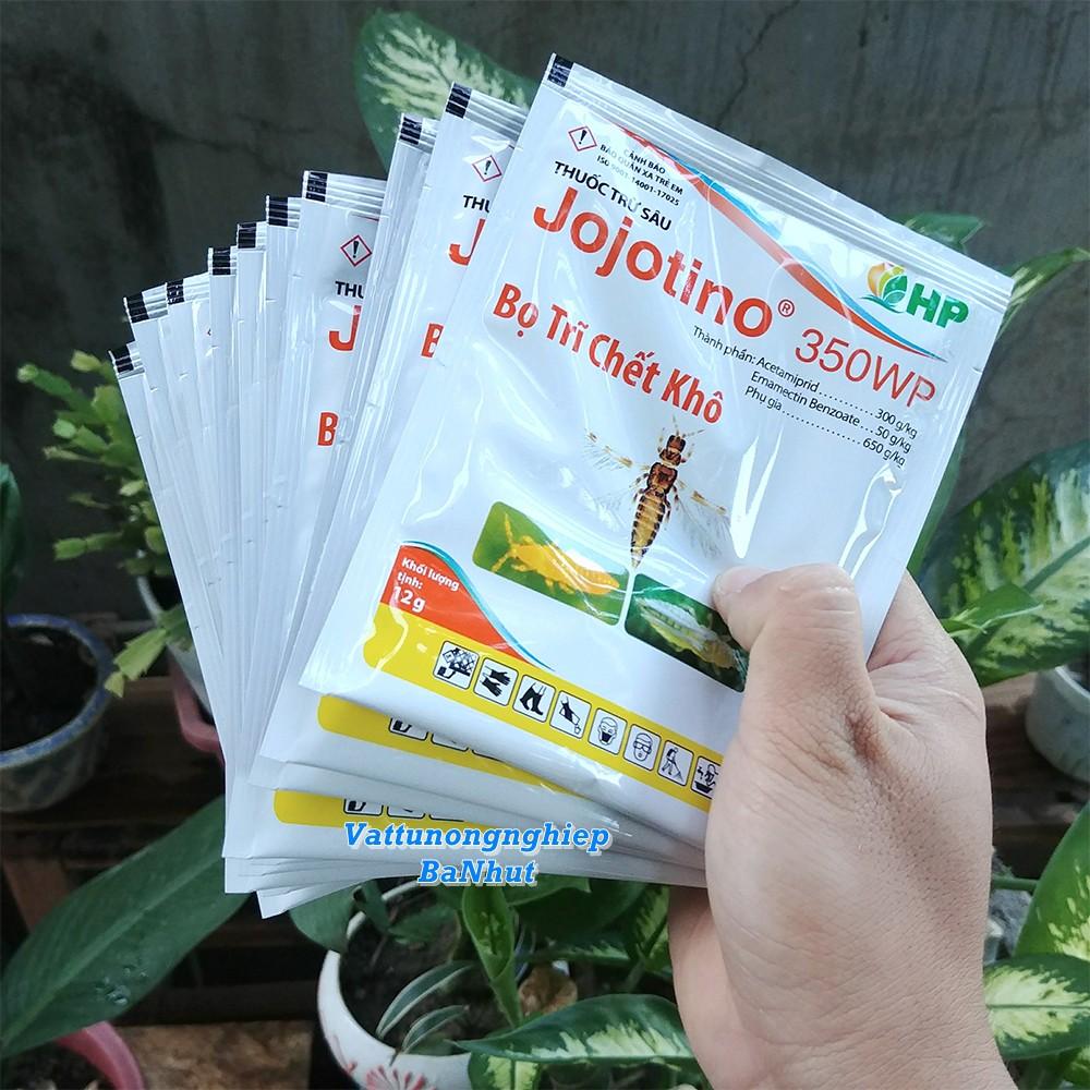 JOJOTINO 350 WP – Chế Phẩm Đặc Trừ Bọ Trĩ, Lưu Dẫn Mạnh Cho Cây Hoa Hồng