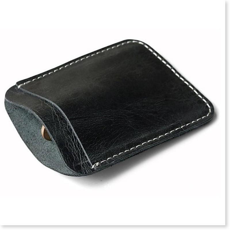 Money Clip Leather - Ví Kẹp Tiền Da Thật (Đen | Nâu)