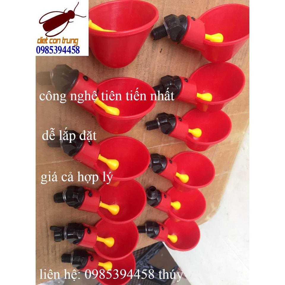 combo 10 sp Máng uống tự động cho chim - gà - vịt - ngan