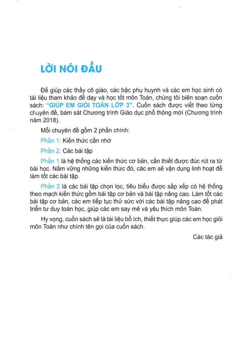 Giúp Em Giỏi Toán Lớp 3 - ND (Biên Soạn Theo Chương Trình GDPT Mới)