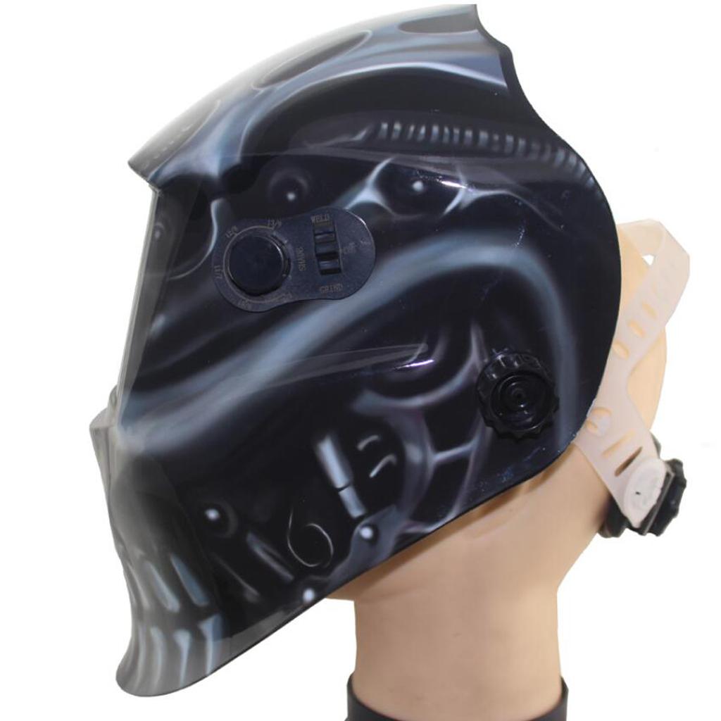 Solar Powered Auto-darkening Filter Welding Mask Helmet