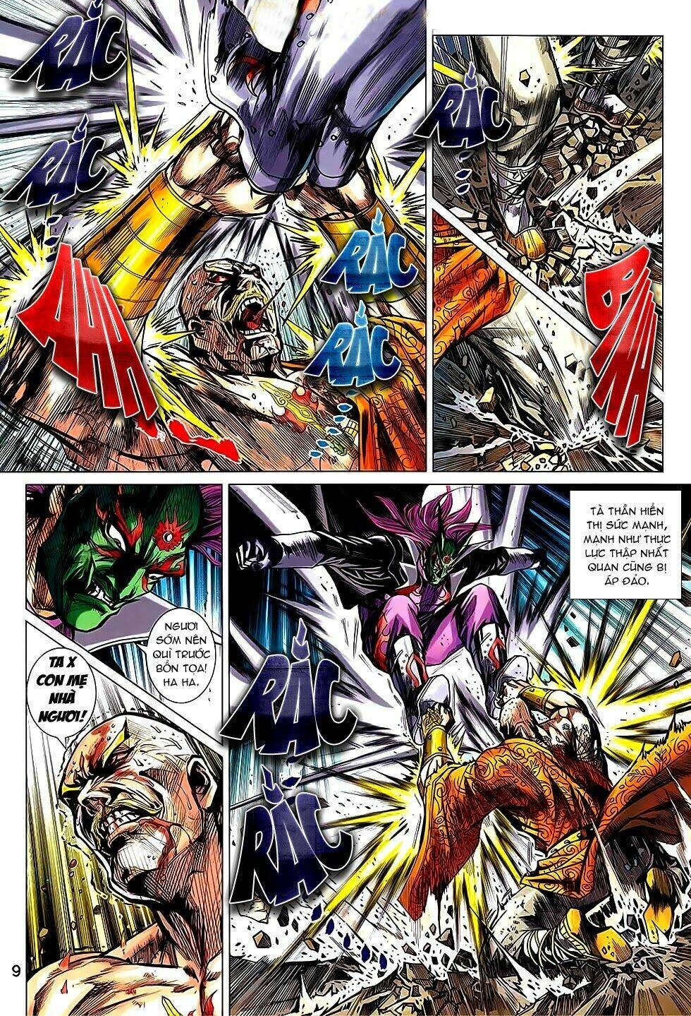 tân tác long hổ môn chapter 738 9