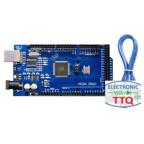 Mạch Arduino Mega2560 R3 ( kèm dây cáp)