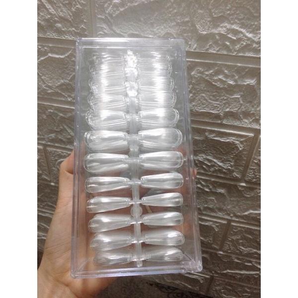 Móng úp form thang Âu Mỹ, móng úp thang làm nailbox