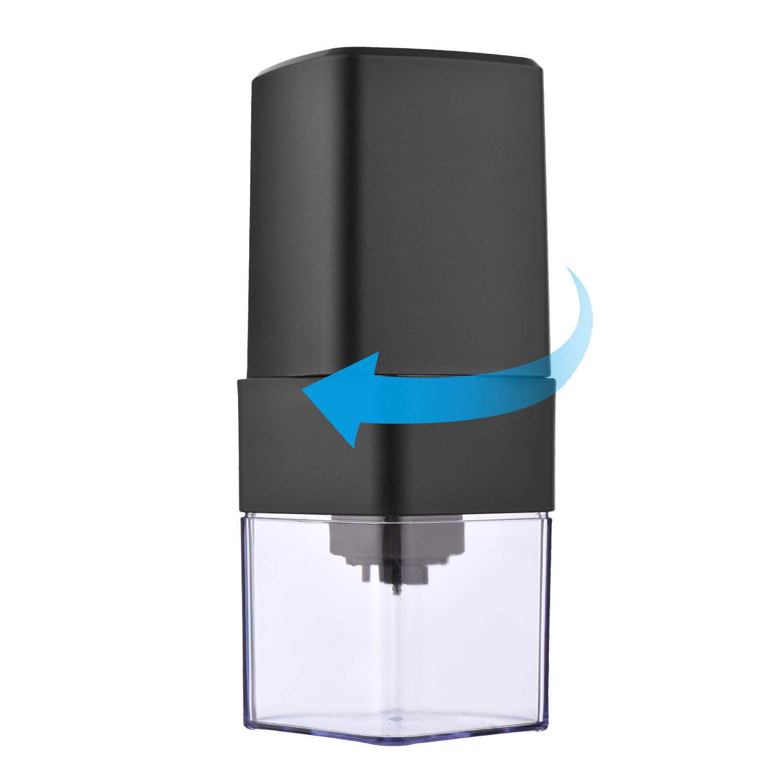 Portable Mini Electric Burr Coffee Grinder with Adjustable Coarse Fine Grinding Removable Chamber